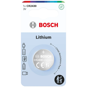 Bosch Lithium-knapcellebatteri CR2430