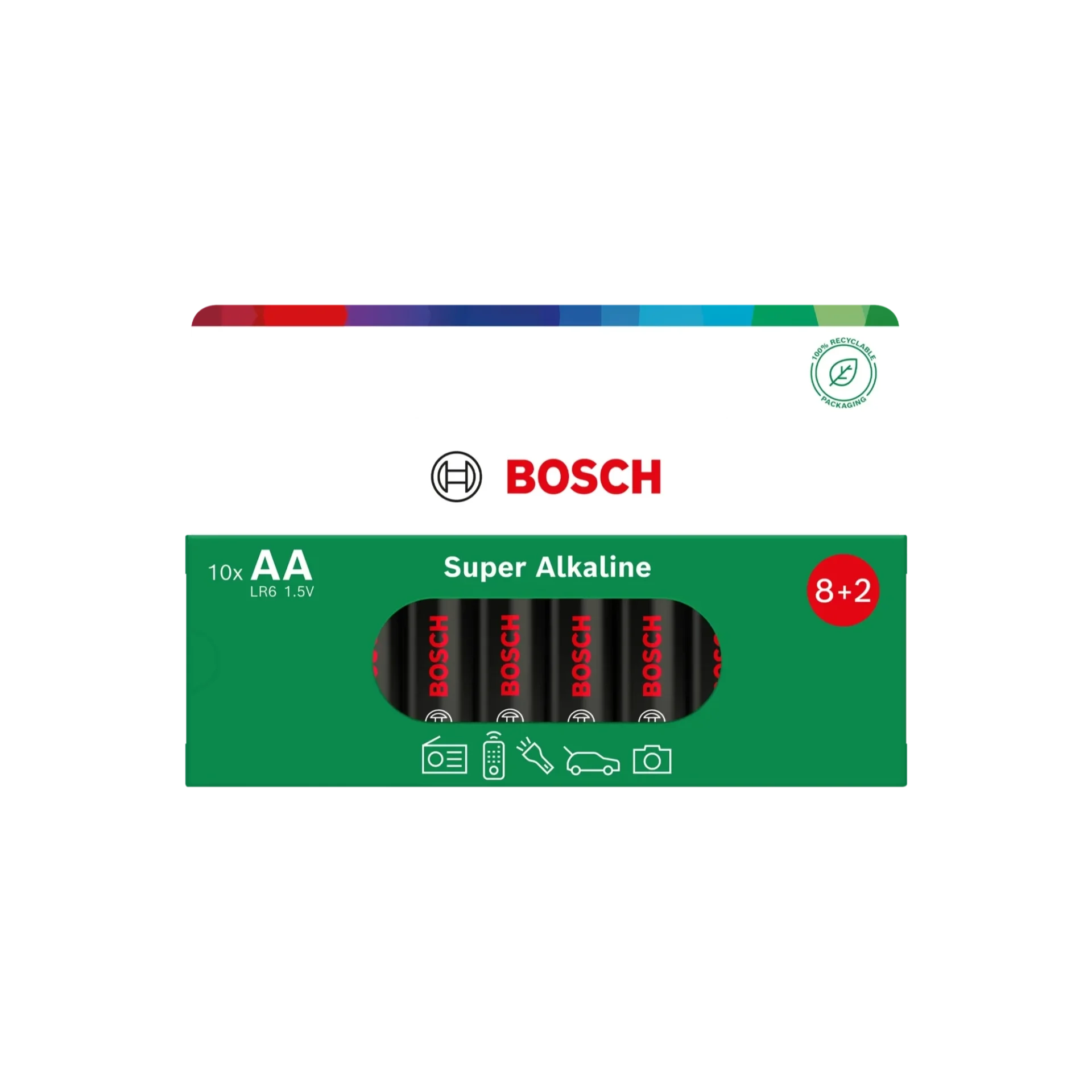 Bosch Super Alkaline-batteri AA