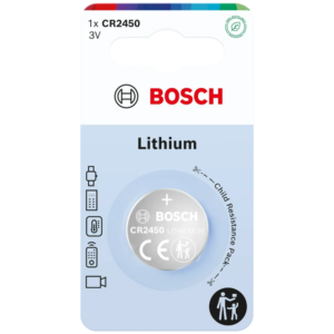 Bosch Lithium-knapcellebatteri CR2450