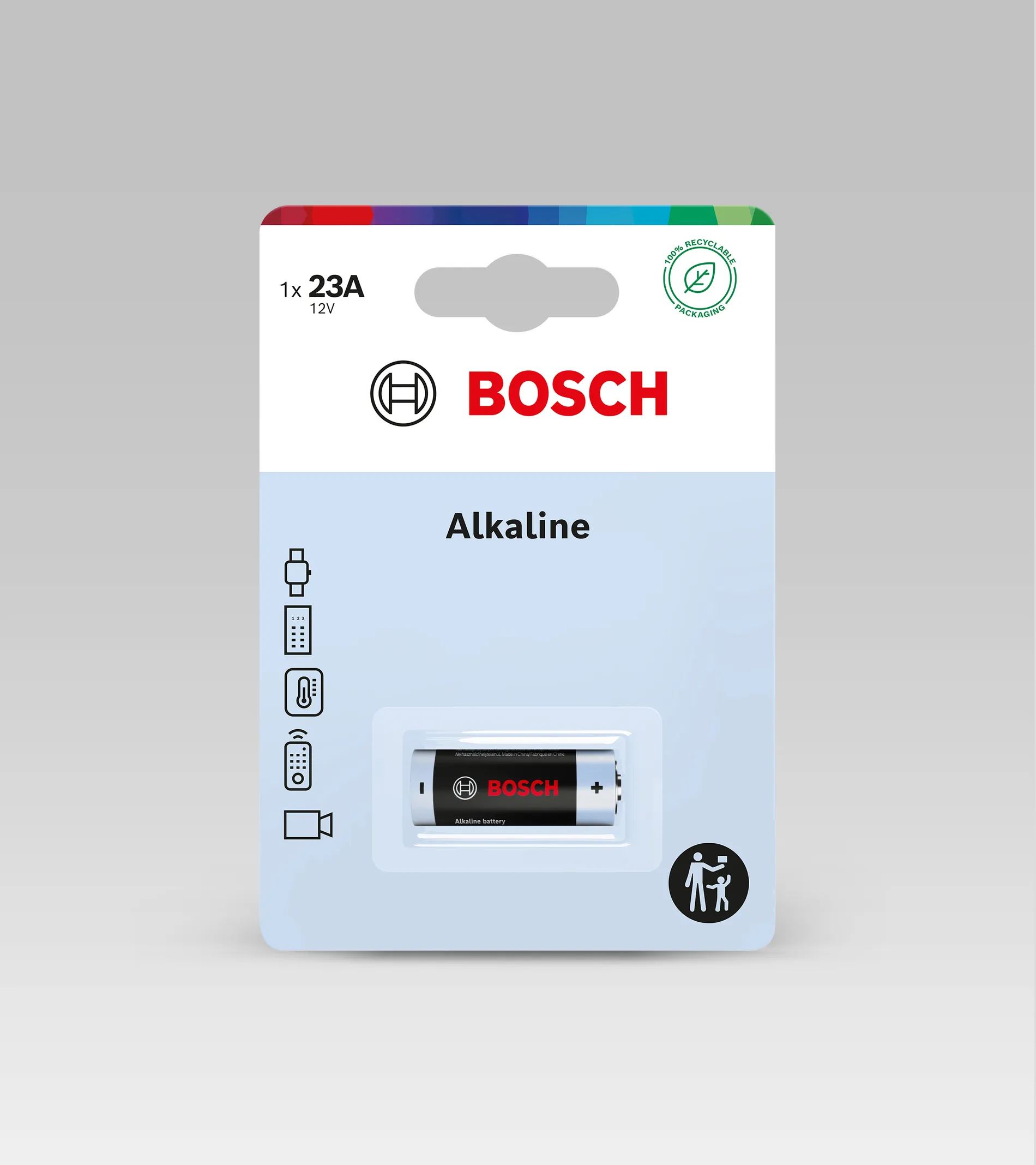 Bosch Alkaline-batteri 23A (12V)