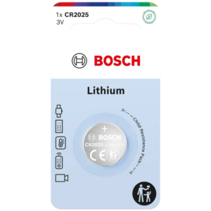 Bosch Lithium-knapcellebatteri CR2025