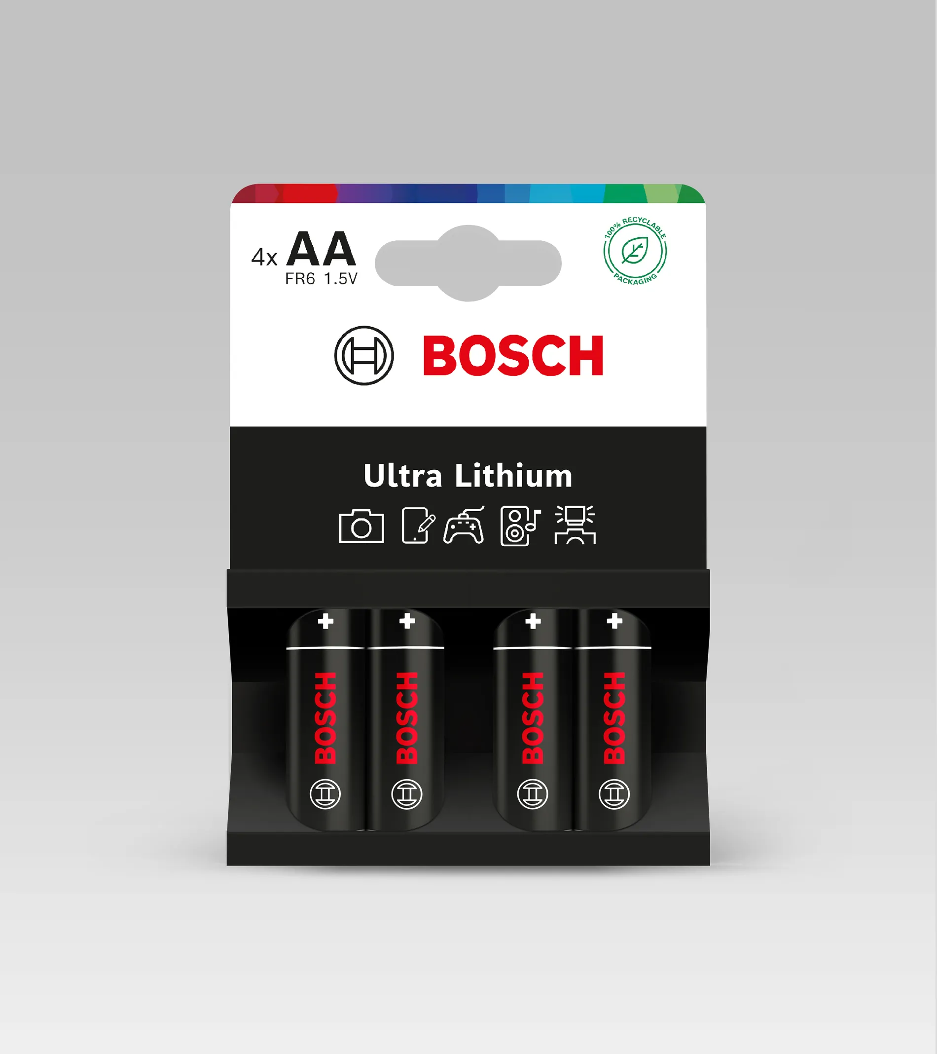 Bosch Ultra Lithium-batteri AA