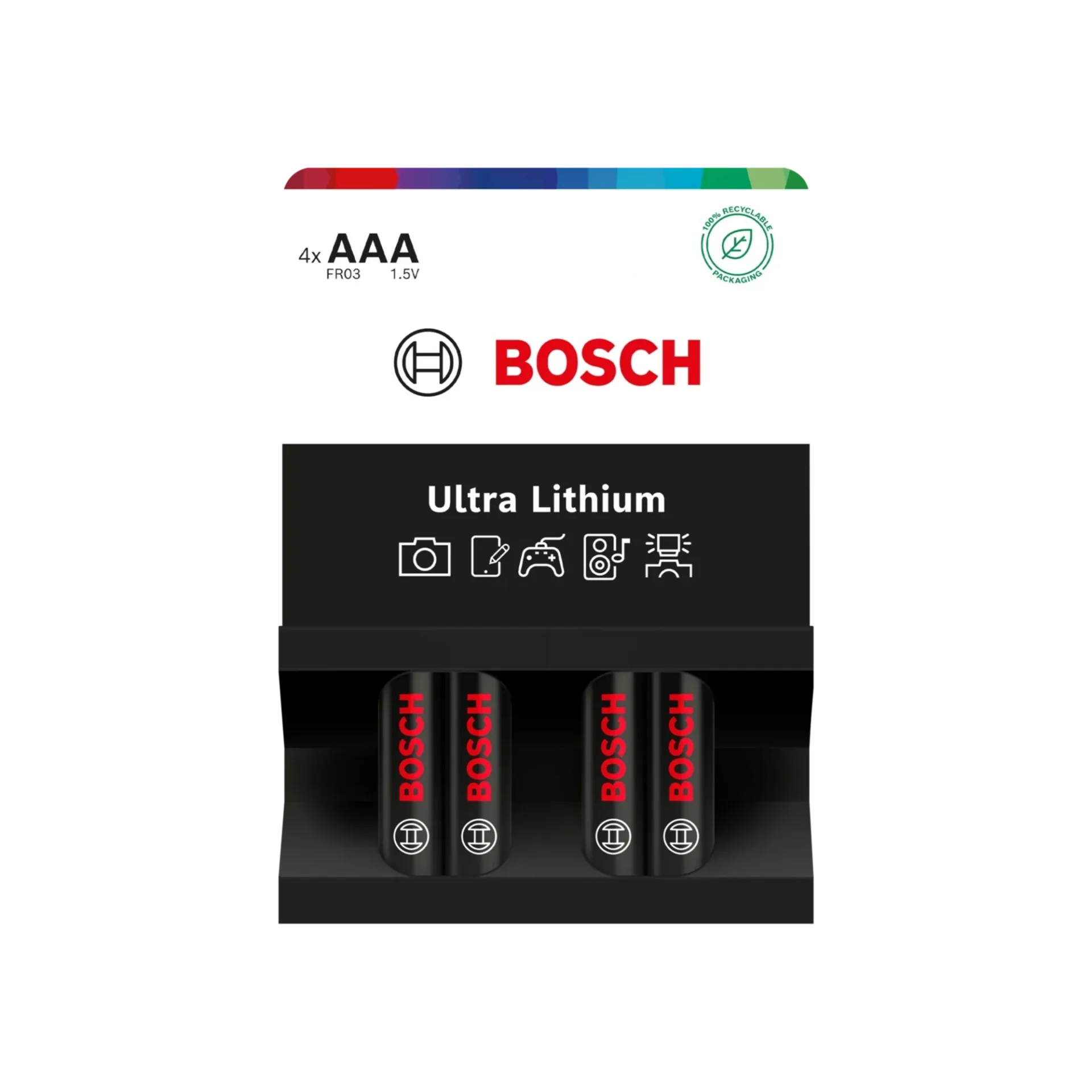 Bosch Ultra Lithium-batteri AAA