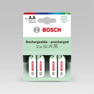 Bosch Genopladeligt forudladet batteri AA 2100mAh 4-blister