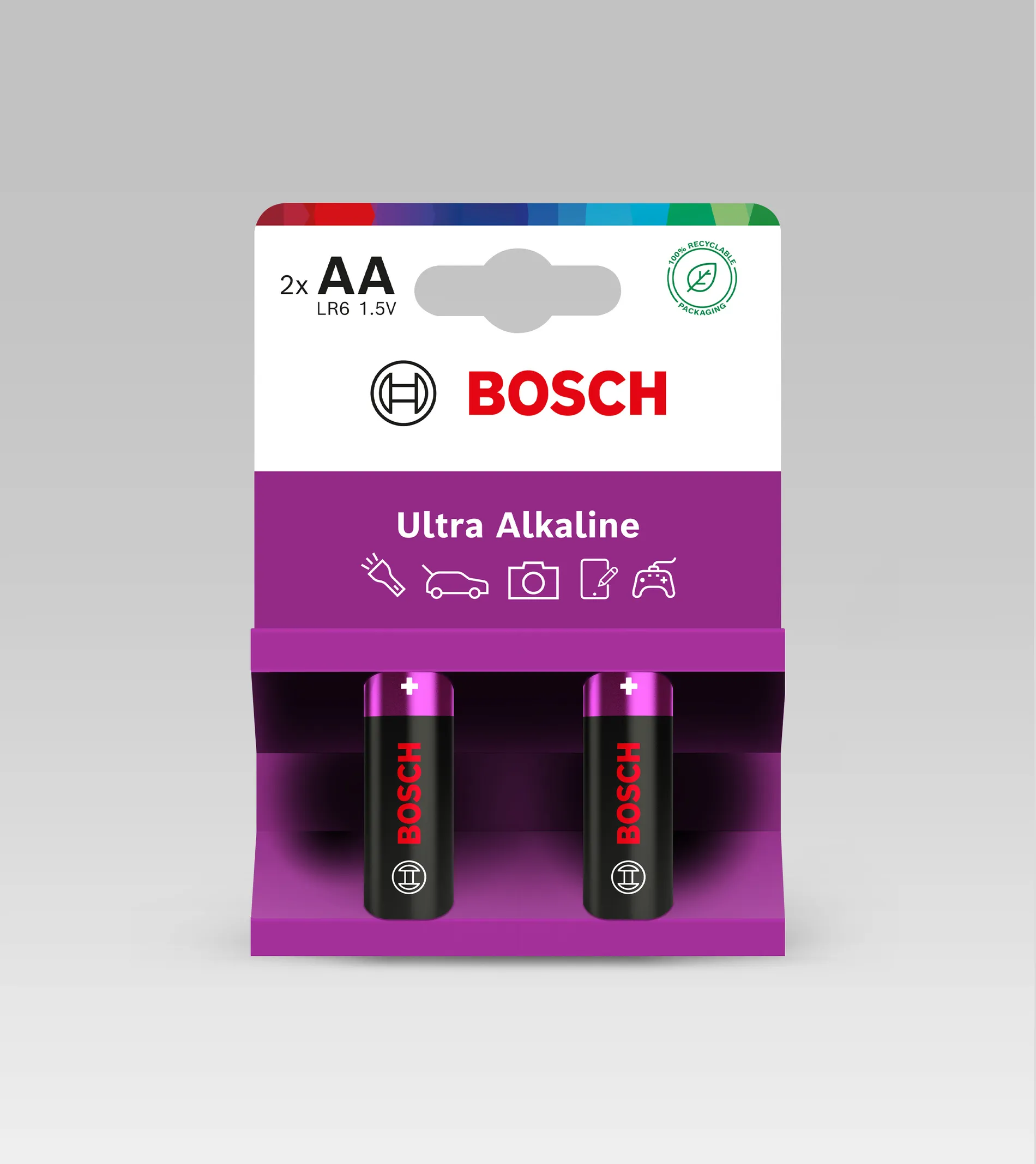 Bosch Ultra Alkaline-batteri AA