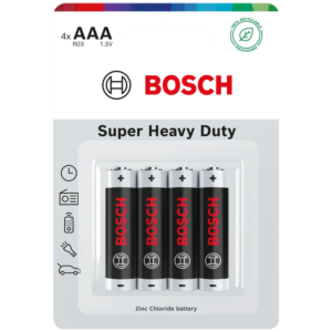 Bosch Super Heavy Duty-batteri AAA 4-pak