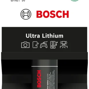 Bosch Ultra Lithium-batteri 9V
