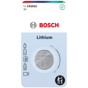 Bosch Lithium-knapcellebatteri CR2032