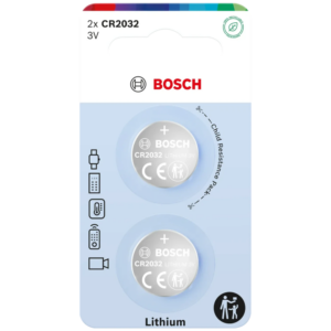 Bosch Lithium-knapcellebatterier CR2032