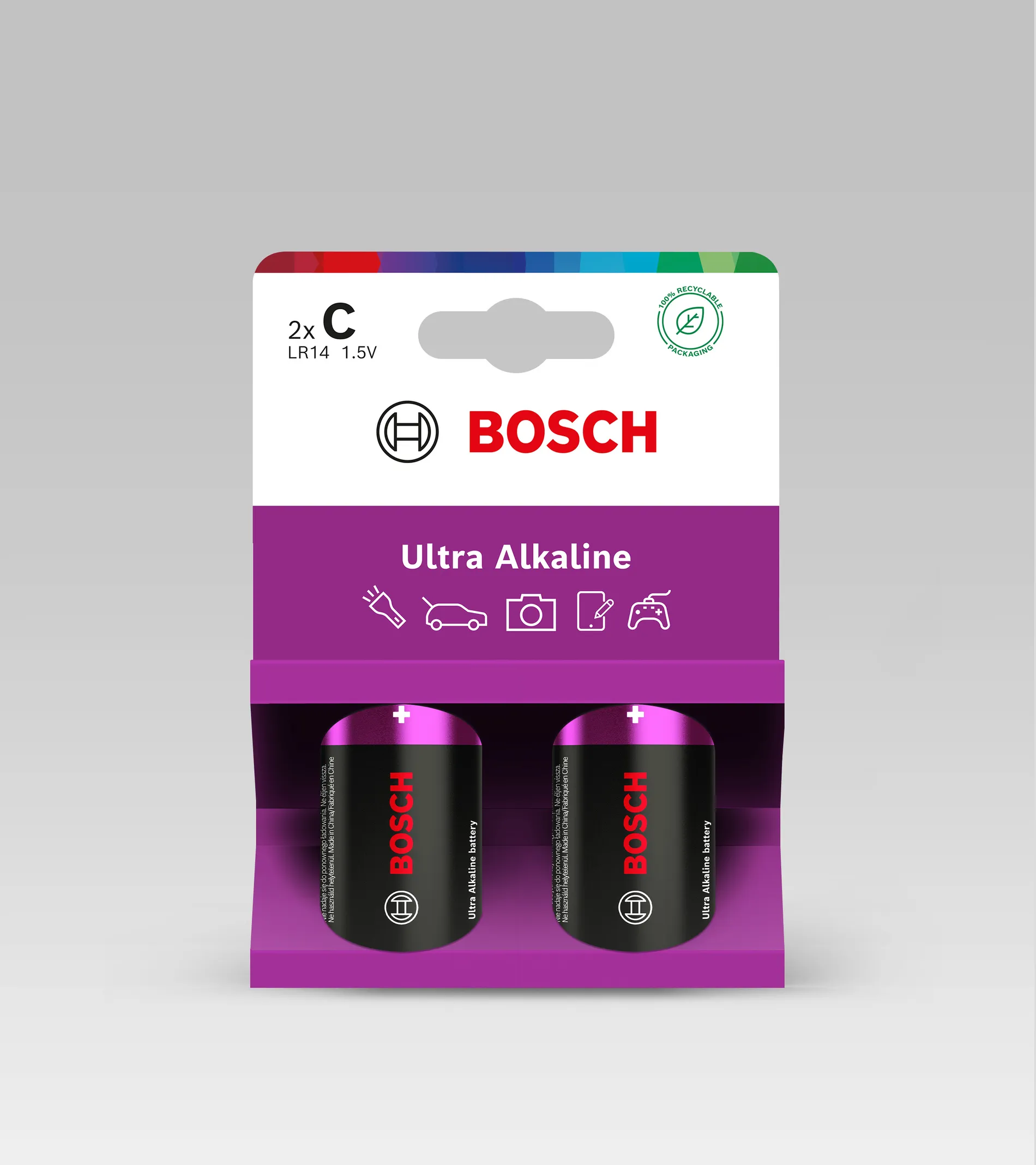 Bosch Ultra Alkaline-batterier C