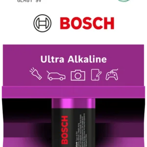 Bosch Ultra Alkaline-batteri 9V